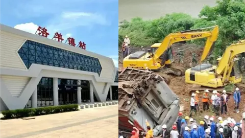 昆明洛羊镇站试验列车事故始末